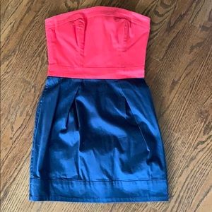French Connection strapless dress
